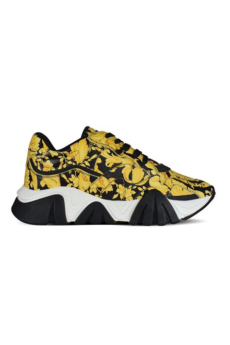 versace sneakers yellow